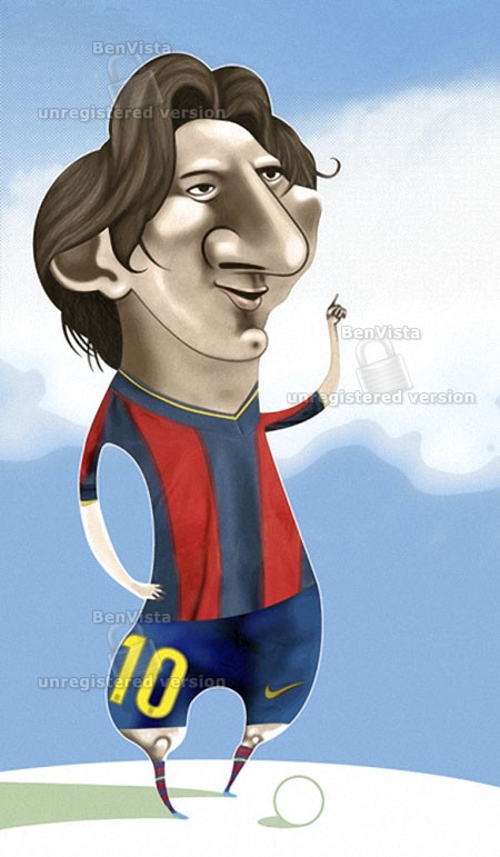 Tỏa sáng ở đội trẻ, Messi được đôn lên thi đấu ở đội hình một Barcelona trong trận gặp Espanyol ở mùa giải 2004-2005. Anh đã phá vỡ kỷ lục của một cầu thủ trẻ chơi bóng ở La Liga khi mới hơn 17 tuổi.